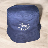 BucketHats “Light Denim, Yellow, Pink, Royal Blue, Camo, Red, Black”.