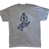 TShirts "The Money Bag Logo" crewneck (small-3XL) Unisex