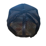 Trucker Hats “A $wagg is a terrible thing to waste” ( 1/2 mesh ) Navy Blue, Red & Black